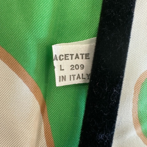 Colorful Patterned Square Scarf - Picture 4 of 8